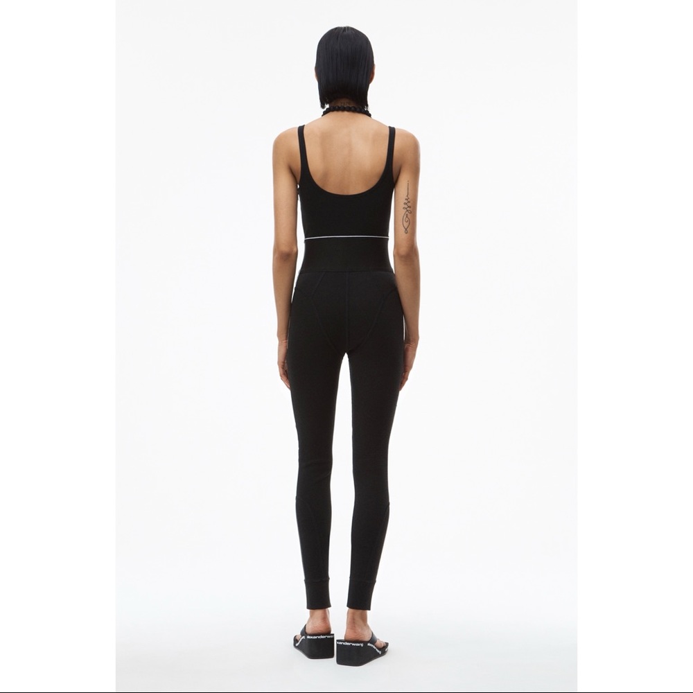 Alexander Wang Black Sculpted Jumpsuit - Picture 6 of 13